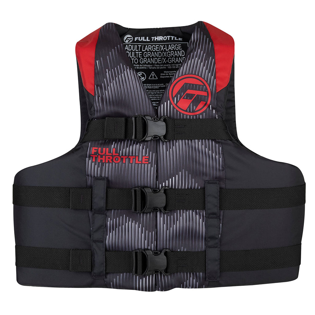 Adult Nylon Life Jacket – Full Throttle Watersports